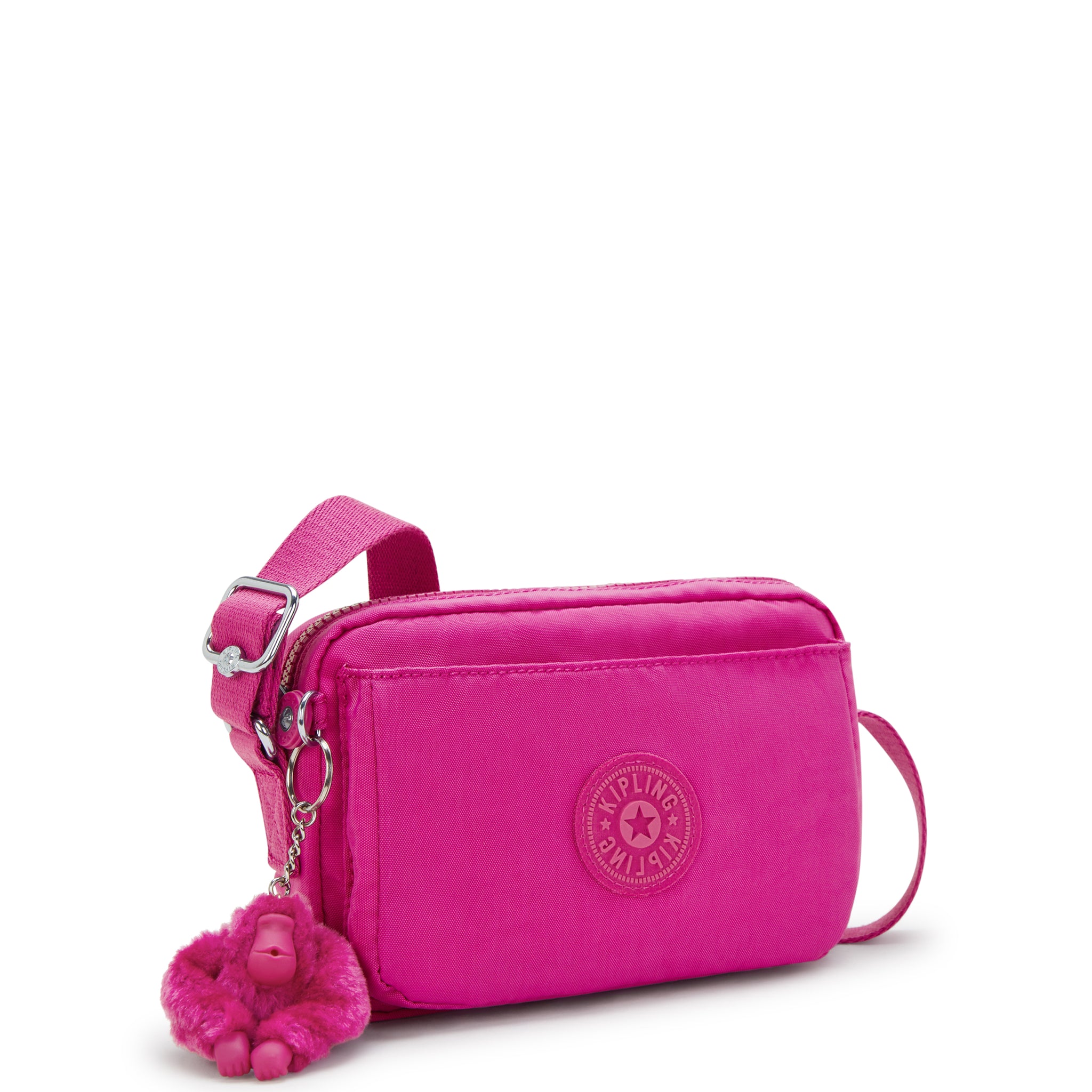Kipling Abanu Glowing Fuchsia Crossbody Bag I4208-3KU