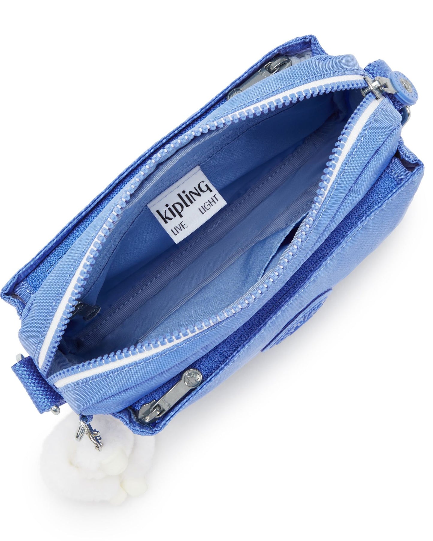Kipling Abanu Cocktail Blue Crossbody Bag I4208-87S