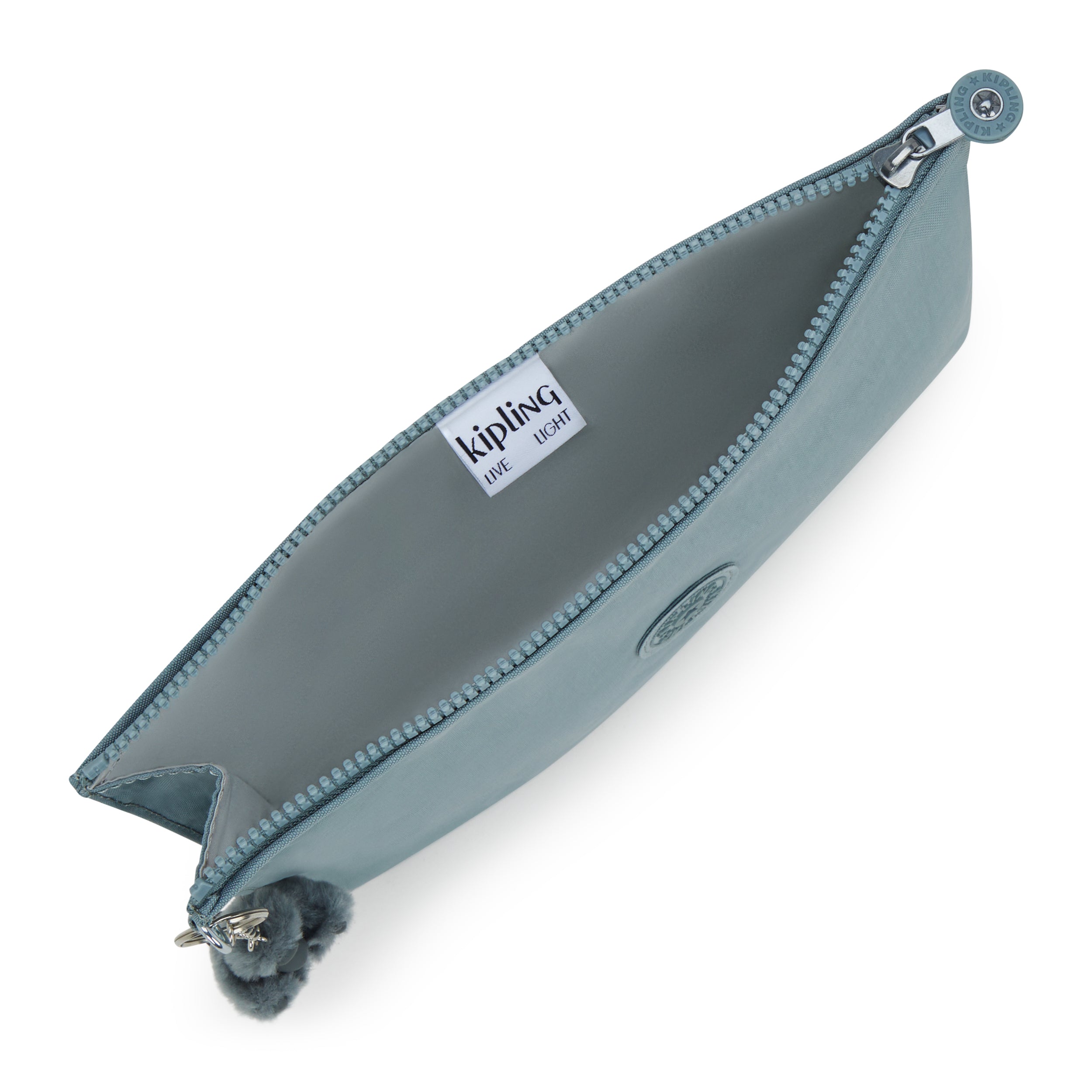 Kipling Iaka L Wristlet Relaxed Grey 3 Pouches Pouche I4219-3NL