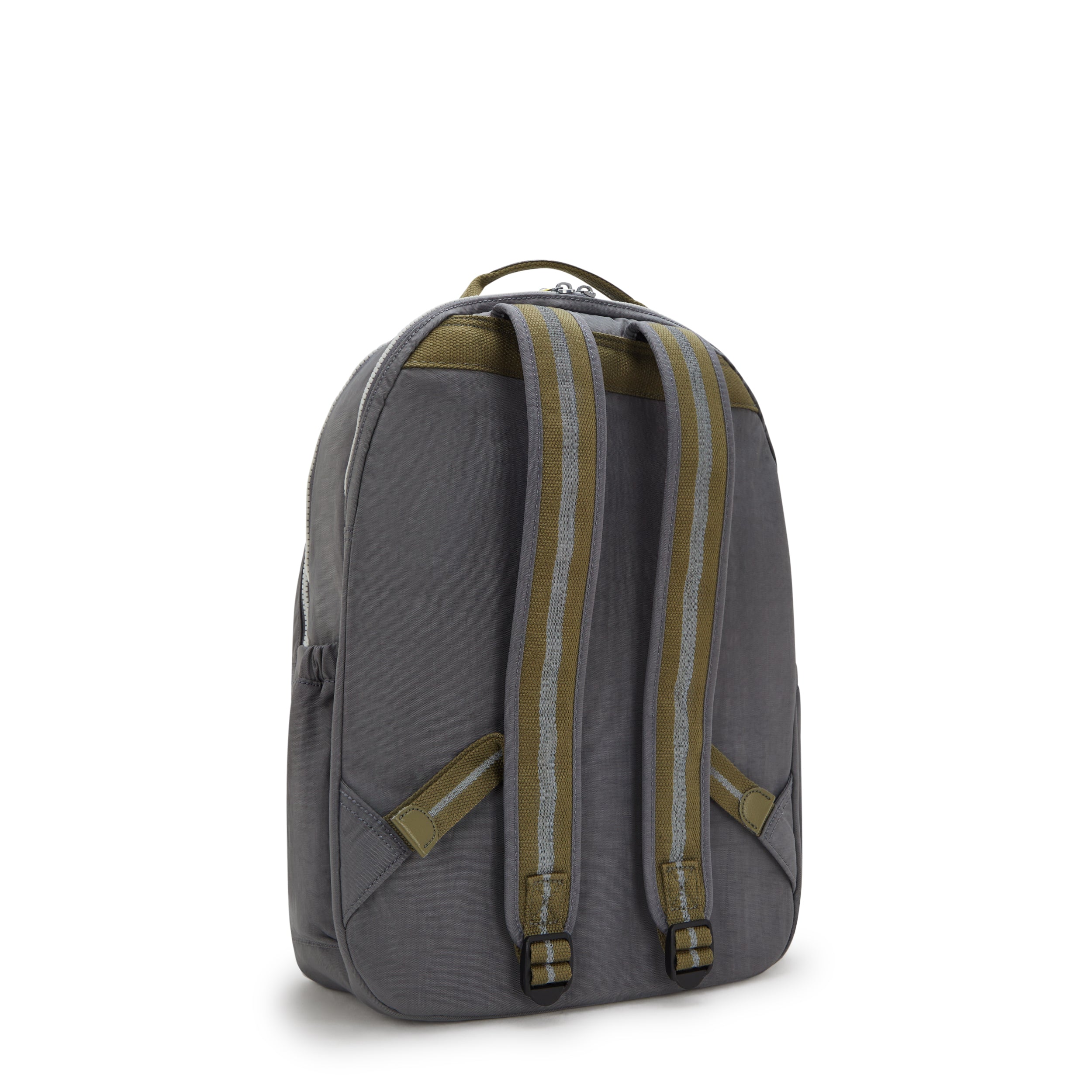 Kipling Seoul Lap Back to Grey Large backpack with laptop compartment I4275-1DX