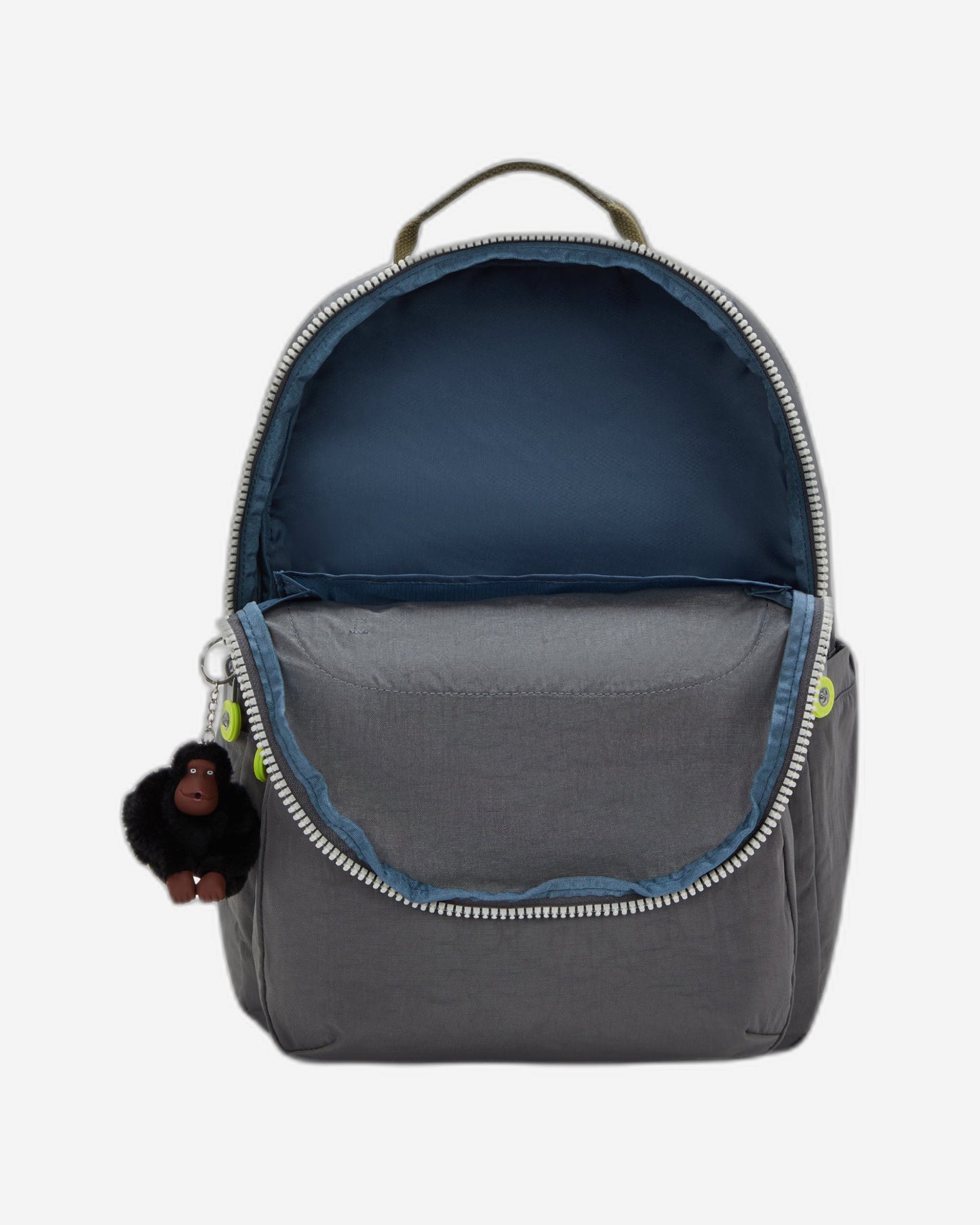 Kipling Seoul Lap Back to Grey Large backpack with laptop compartment I4275-1DX