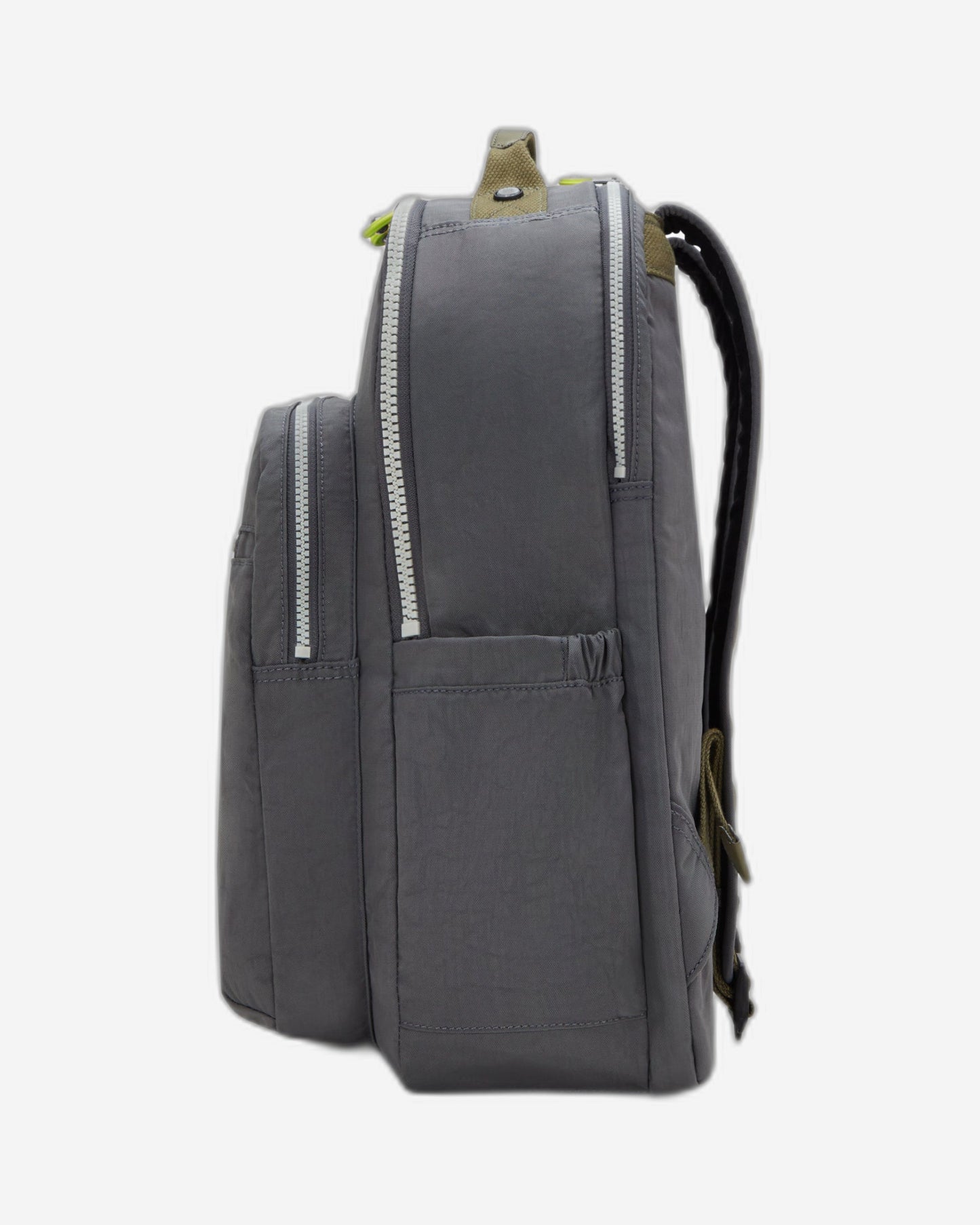 Kipling Seoul Lap Back to Grey Large backpack with laptop compartment I4275-1DX