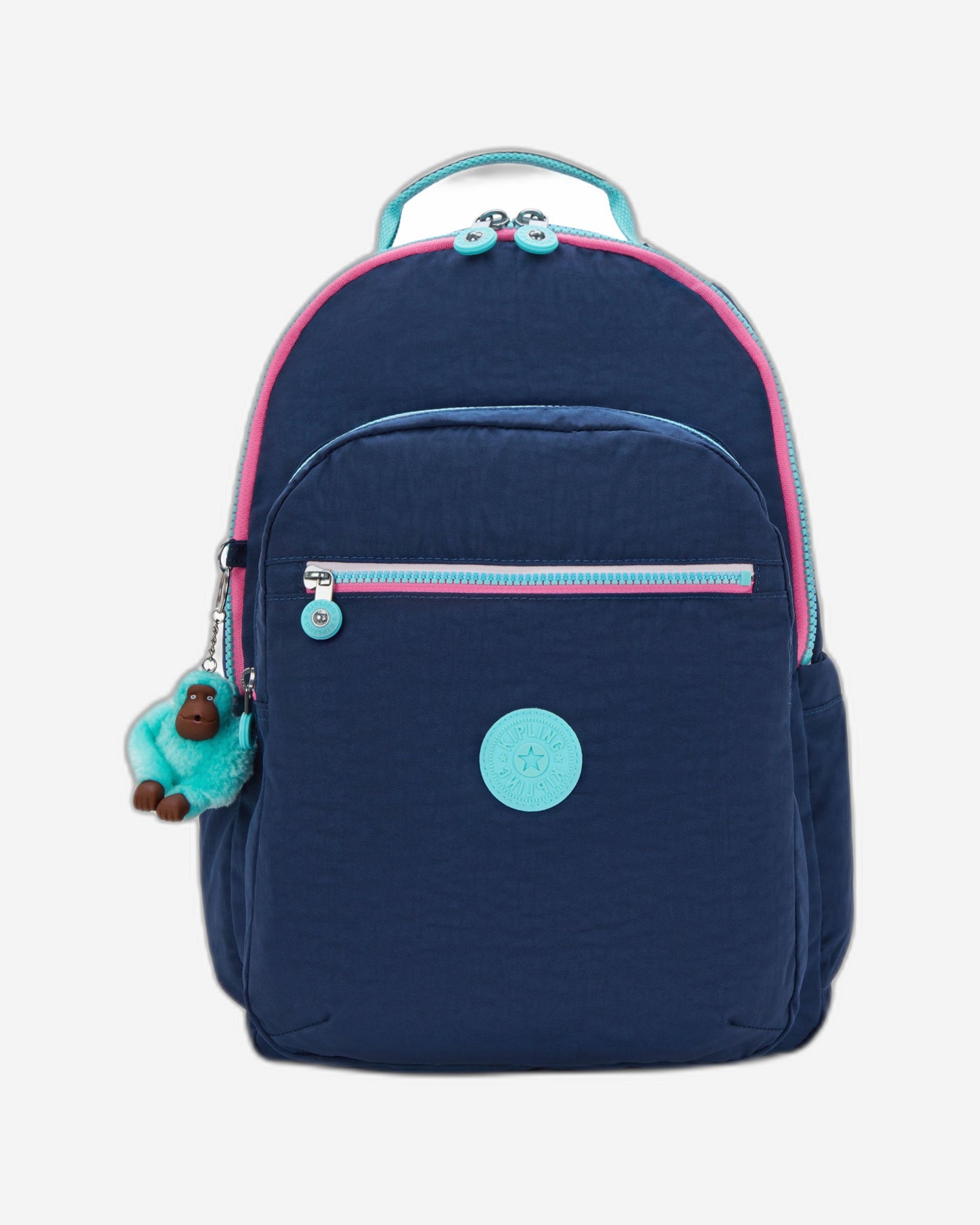 Kipling Seoul Lap Resort Navy Large backpack with laptop compartment I4275-2DG