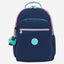 Kipling Seoul Lap Resort Navy Large backpack with laptop compartment I4275-2DG