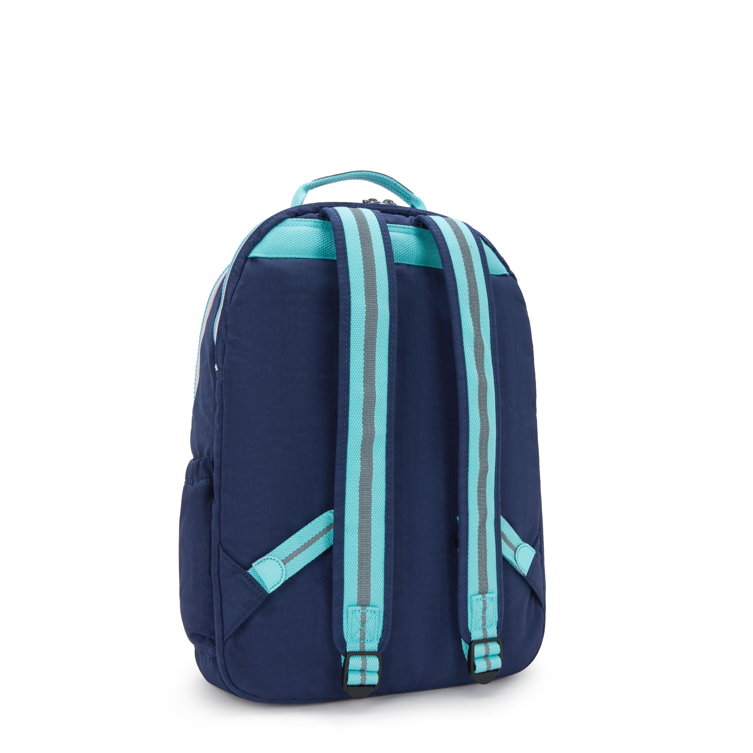 Kipling Seoul Lap Resort Navy Large backpack with laptop compartment I4275-2DG