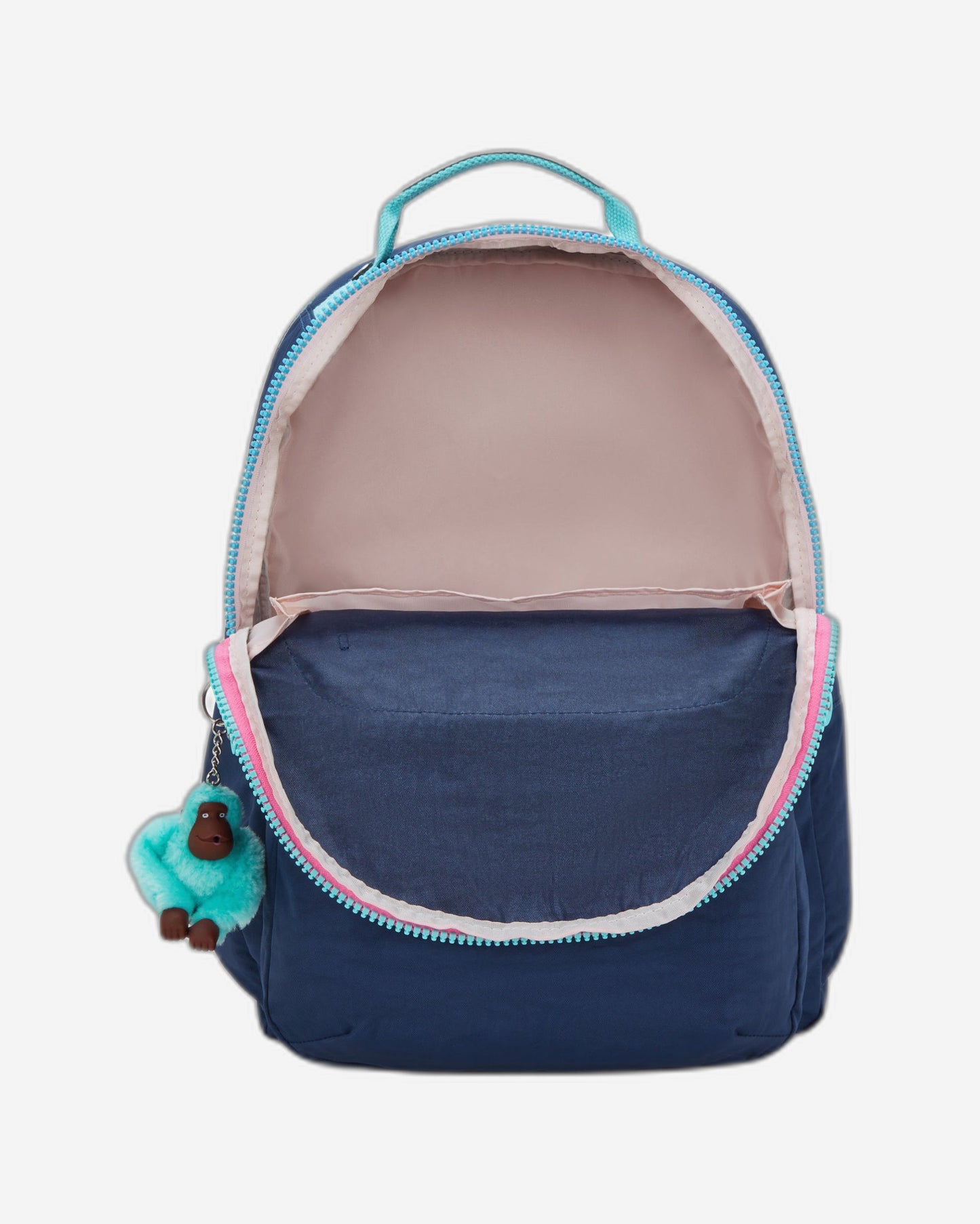 Kipling Seoul Lap Resort Navy Large backpack with laptop compartment I4275-2DG