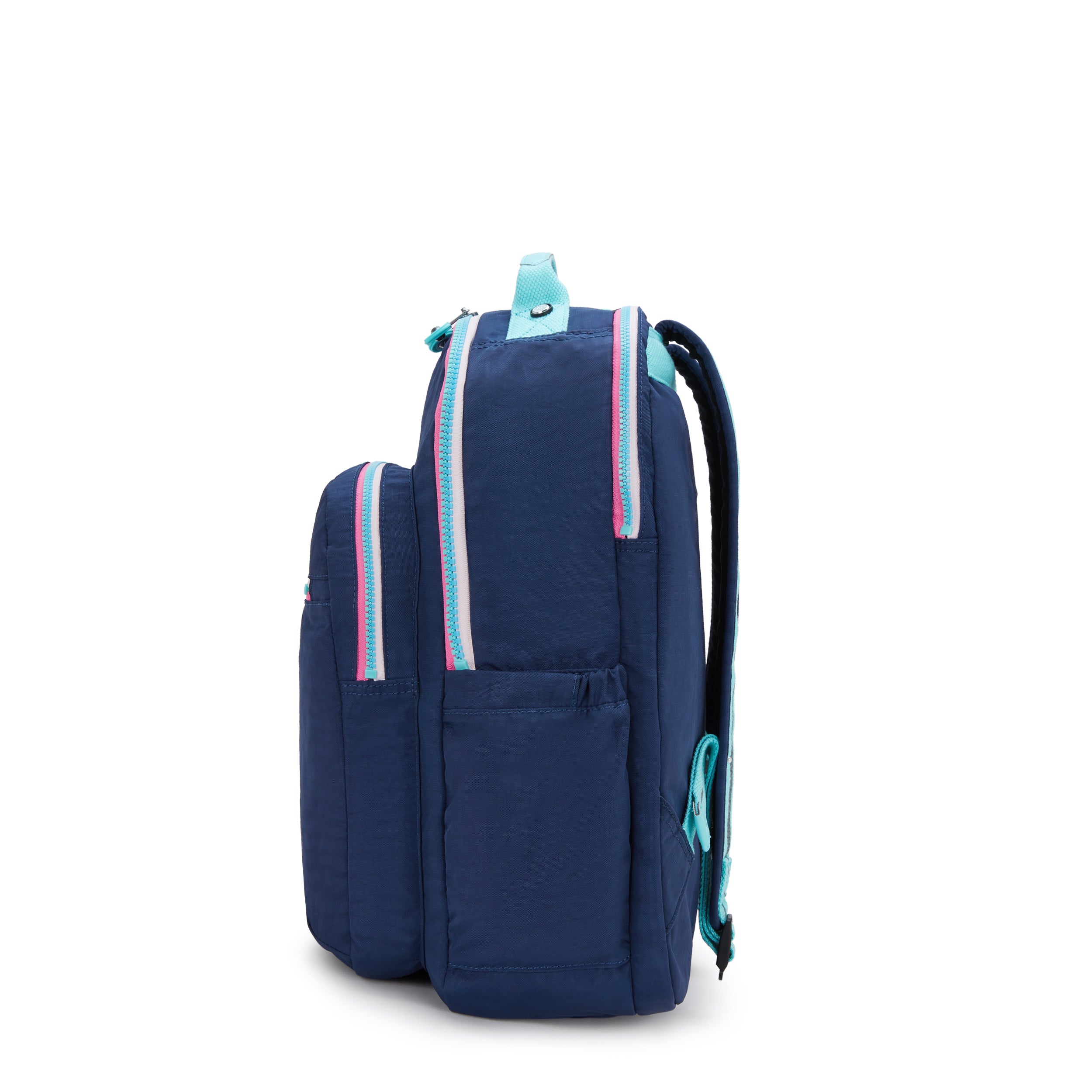 Kipling Seoul Lap Resort Navy Large backpack with laptop compartment I4275-2DG