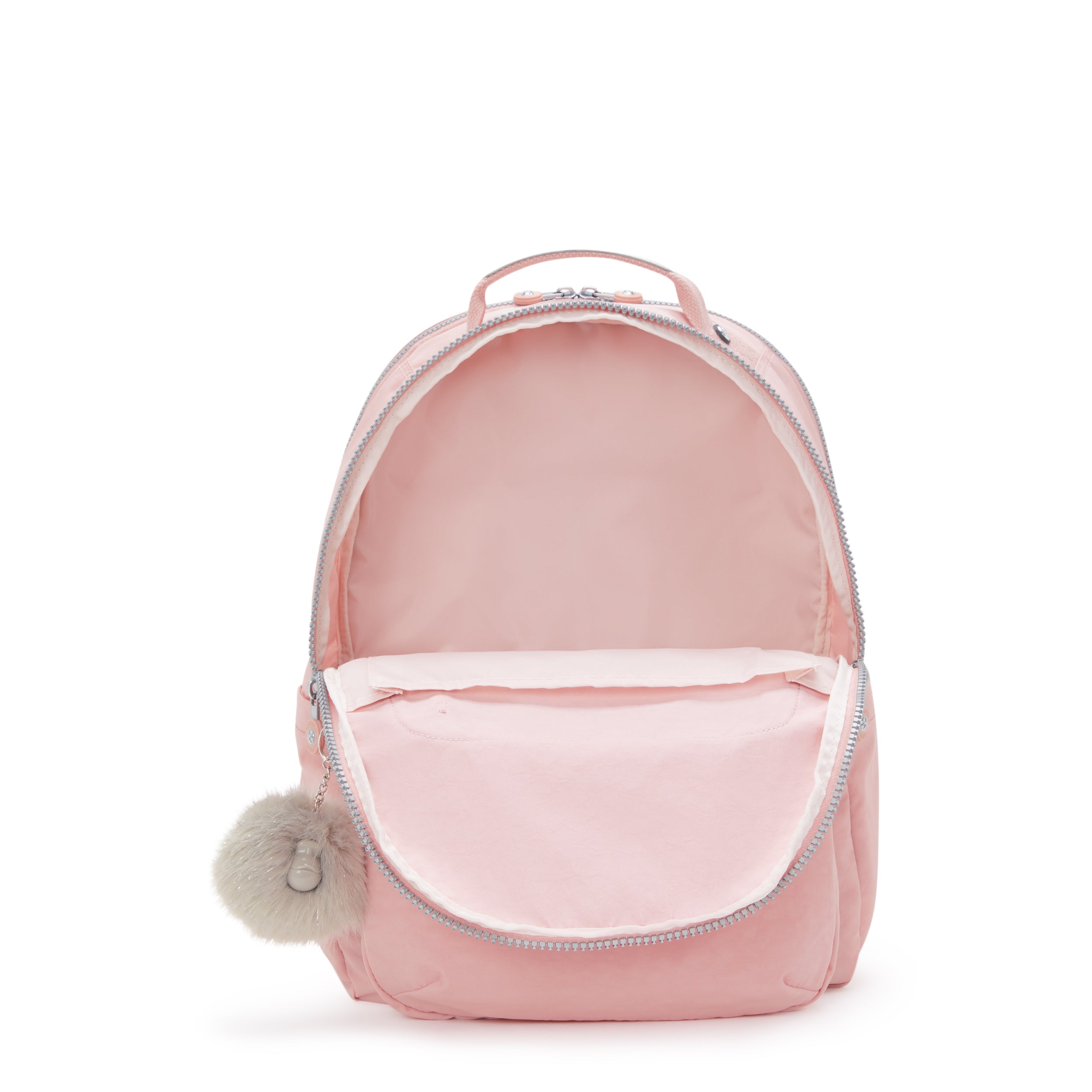 Kipling Seoul Lap Bridal Rose Large backpack with laptop compartment I4275-46Y