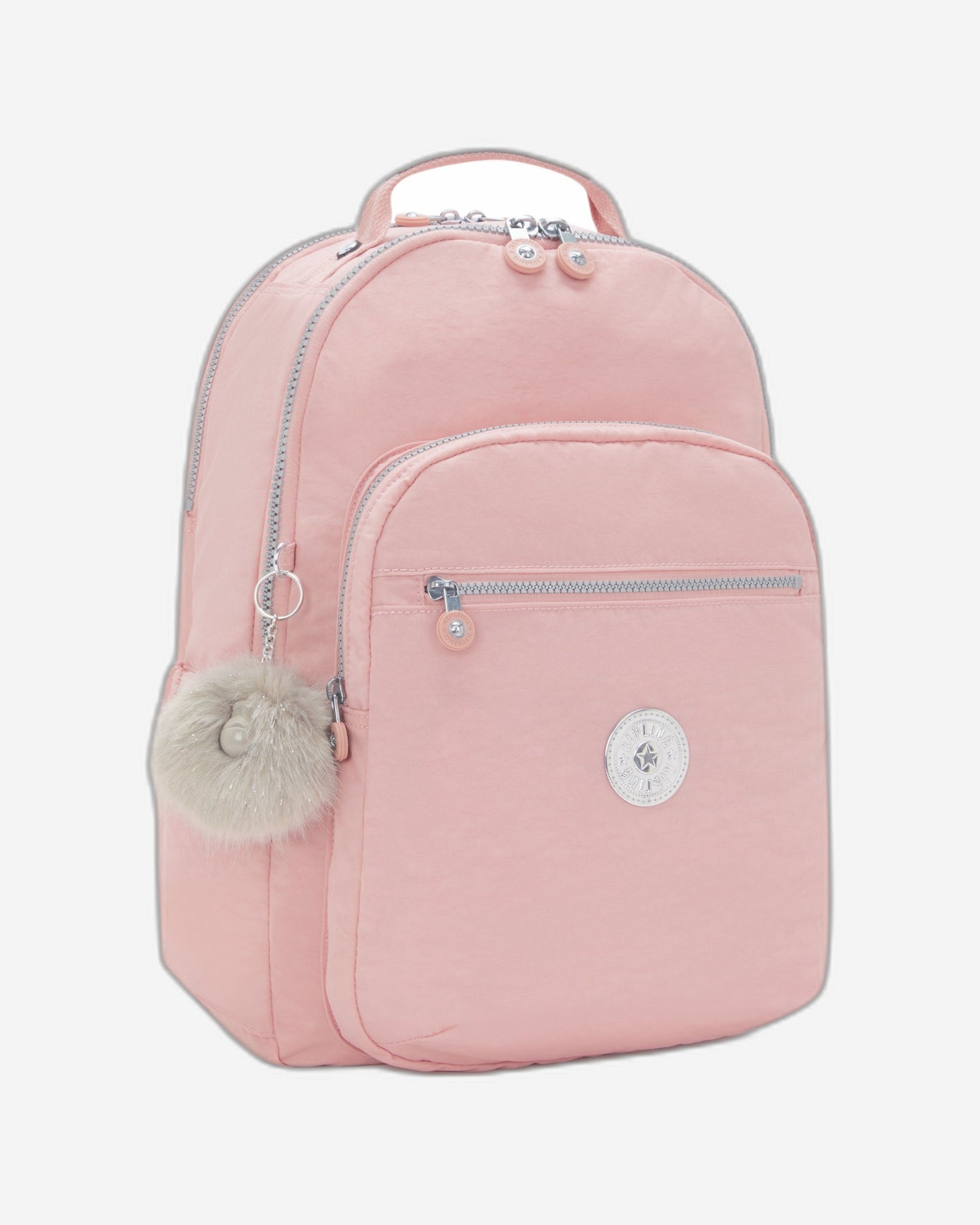 Kipling Seoul Lap Bridal Rose Large Backpack C2I4275-46Y