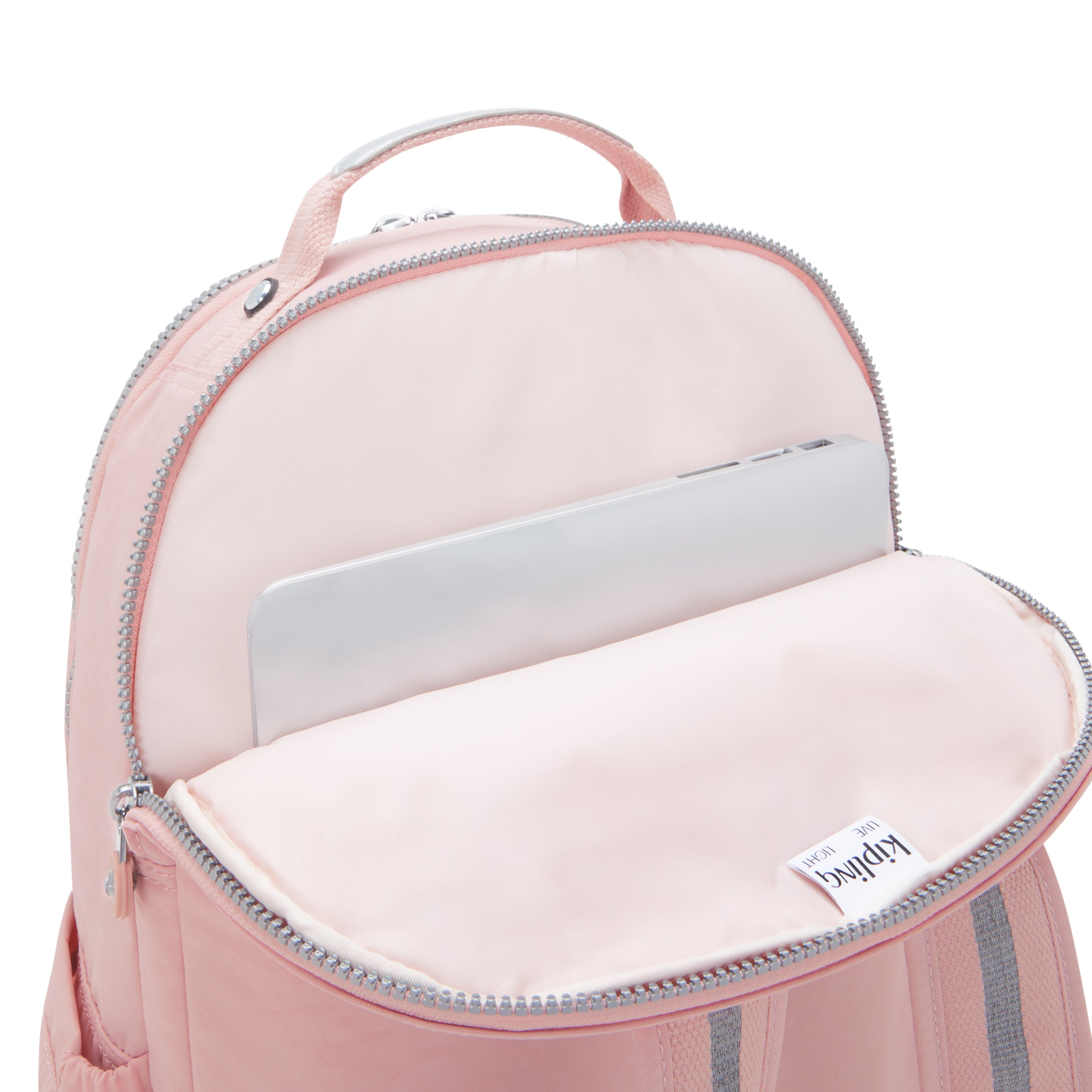 Kipling Seoul Lap Bridal Rose Large backpack with laptop compartment I4275-46Y