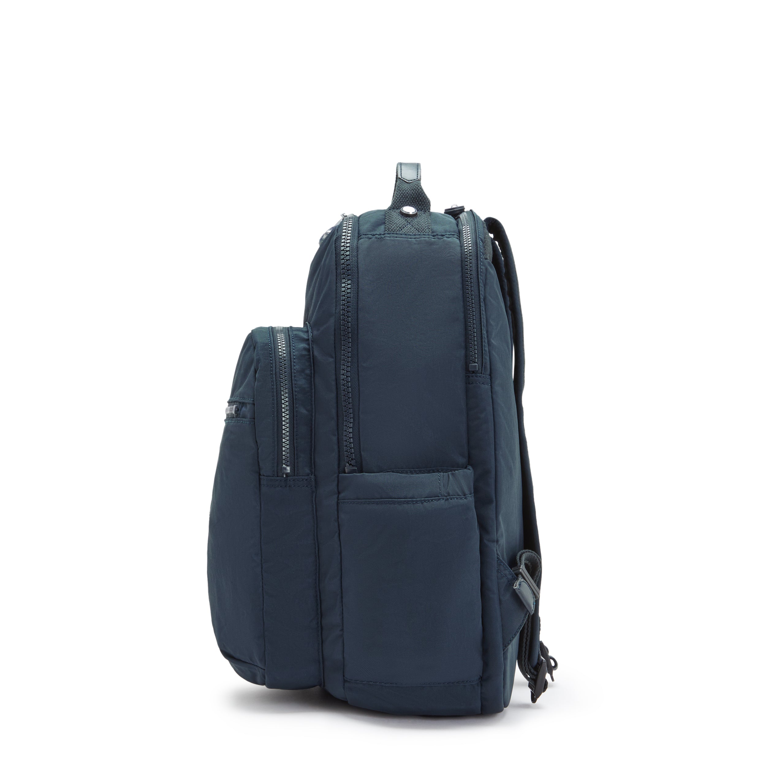 Kipling Seoul Lap True Blue Tonal Large backpack with laptop compartment I4275-4DX