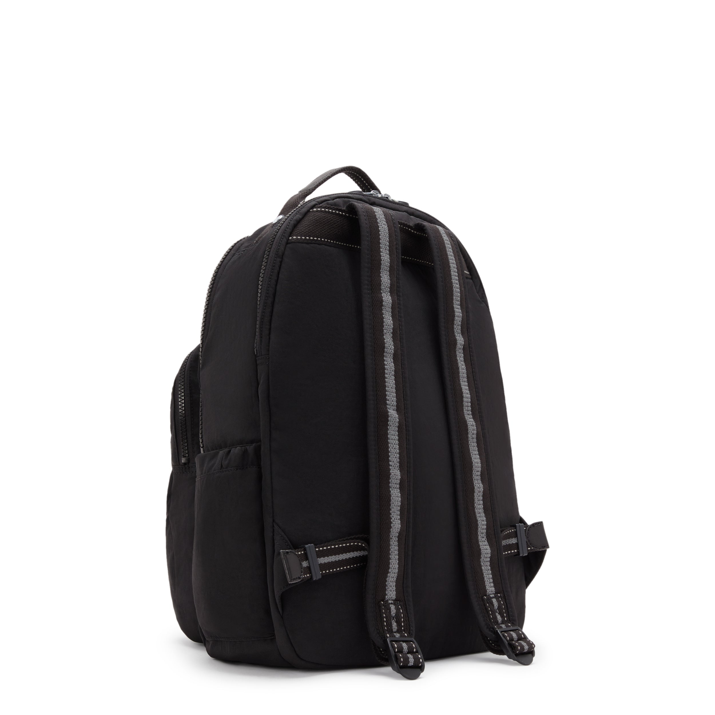 Kipling Seoul Lap True Black Large backpack with laptop compartment I4275-J99