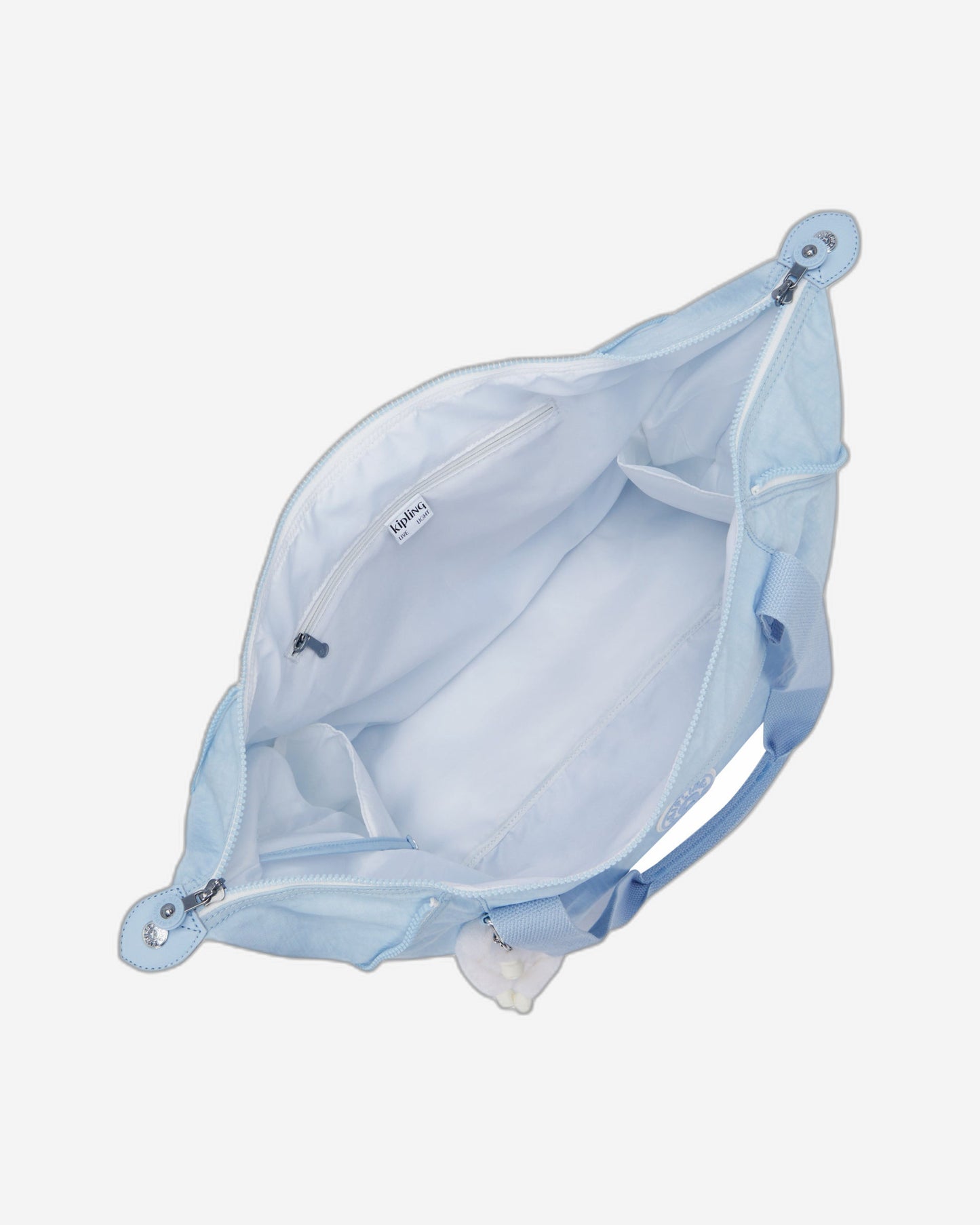 Kipling Wellness Art M Frost Blue Bl Large Tote Bag C2I4277-LZ8