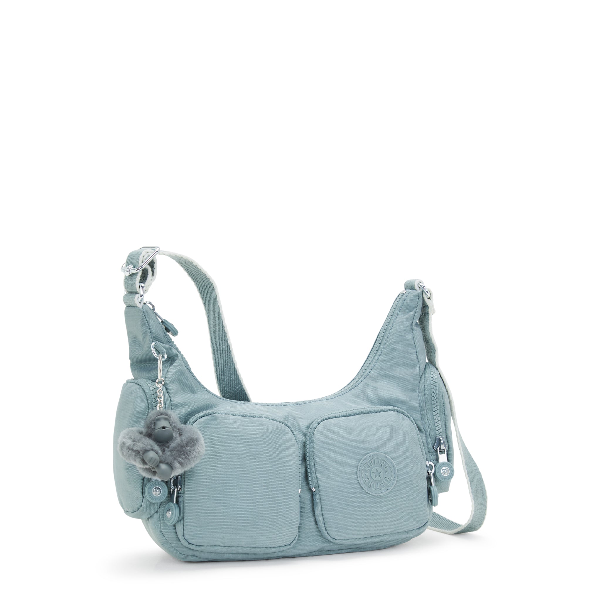 Kipling Rikka S Relaxed Grey Crossbody Bag I4333-3NL