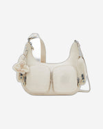 Kipling Rikka S Hideaway Beige Crossbody Bag I4333-7JR