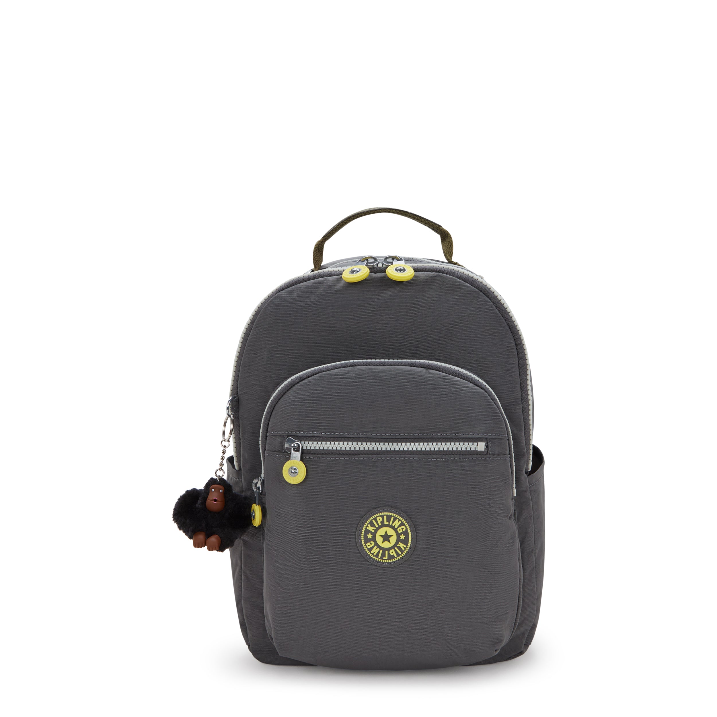 Kipling Seoul S Back To Grey Small backpack with tablet compartment I4345-1DX