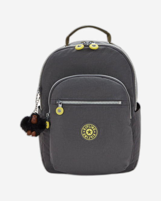 Kipling Ayna Black Fuzz Crossbody Bag I4894-5PF