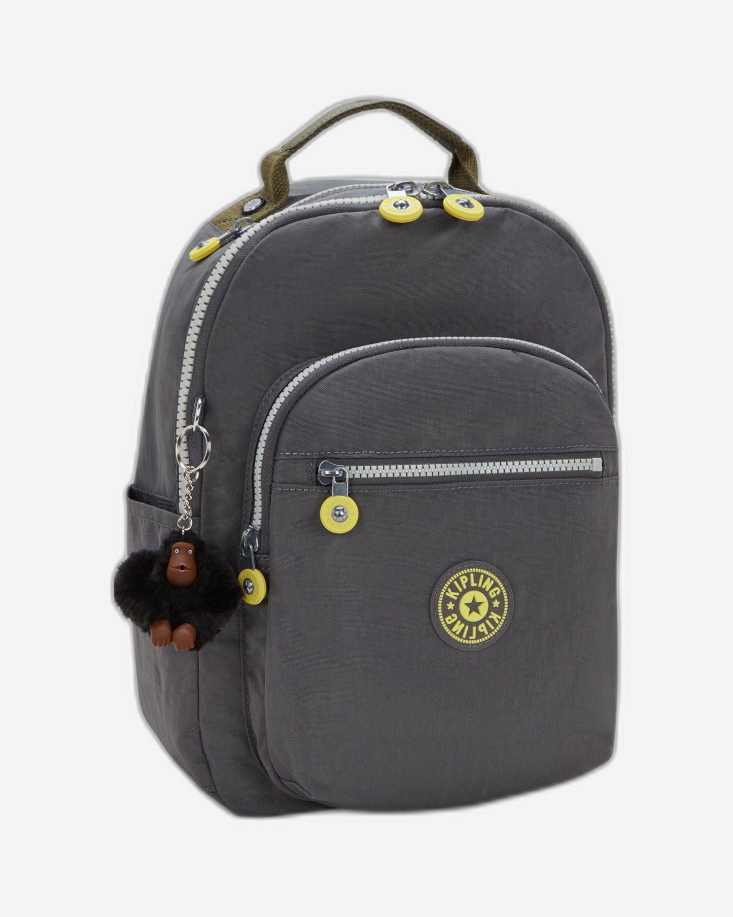 Kipling Seoul S Back To Grey Small backpack with tablet compartment I4345-1DX