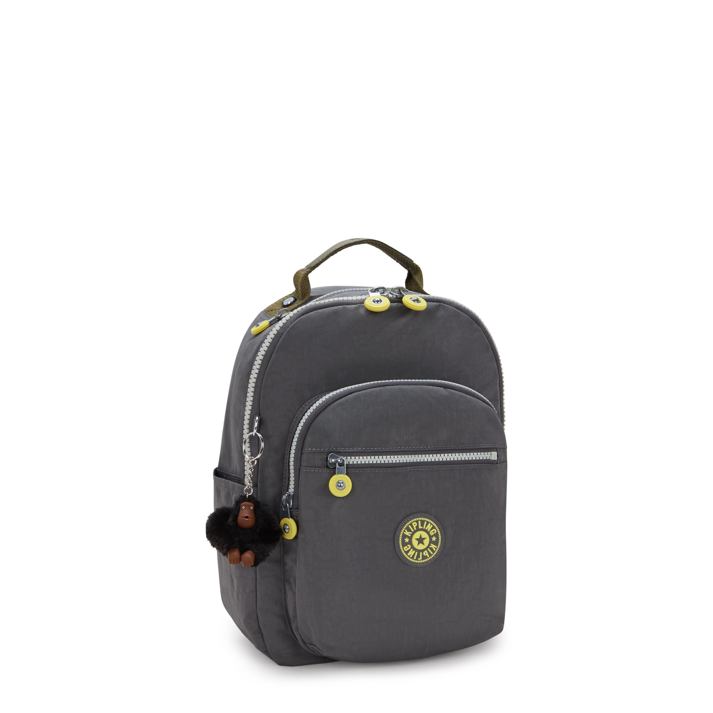 Kipling Seoul S Back To Grey Small backpack with tablet compartment I4345-1DX