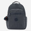 Kipling Seoul College Extra Marine Navy Large backpack with laptop compartment I4352-58C