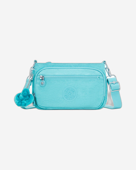 Kipling Milos Up Deepest Aqua Small Shoulder Bag C2I4378-T6E