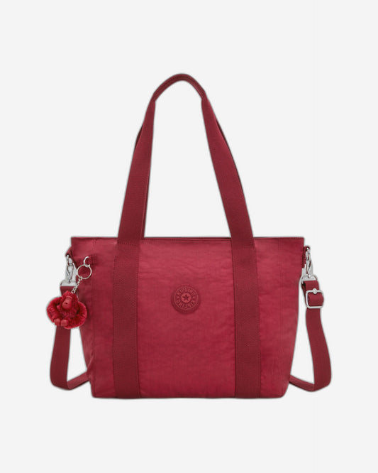 Kipling Asseni S Funky Red Small Tote I4400-4SS