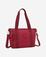 Kipling Asseni S Funky Red Tote Bag I4400-4SS
