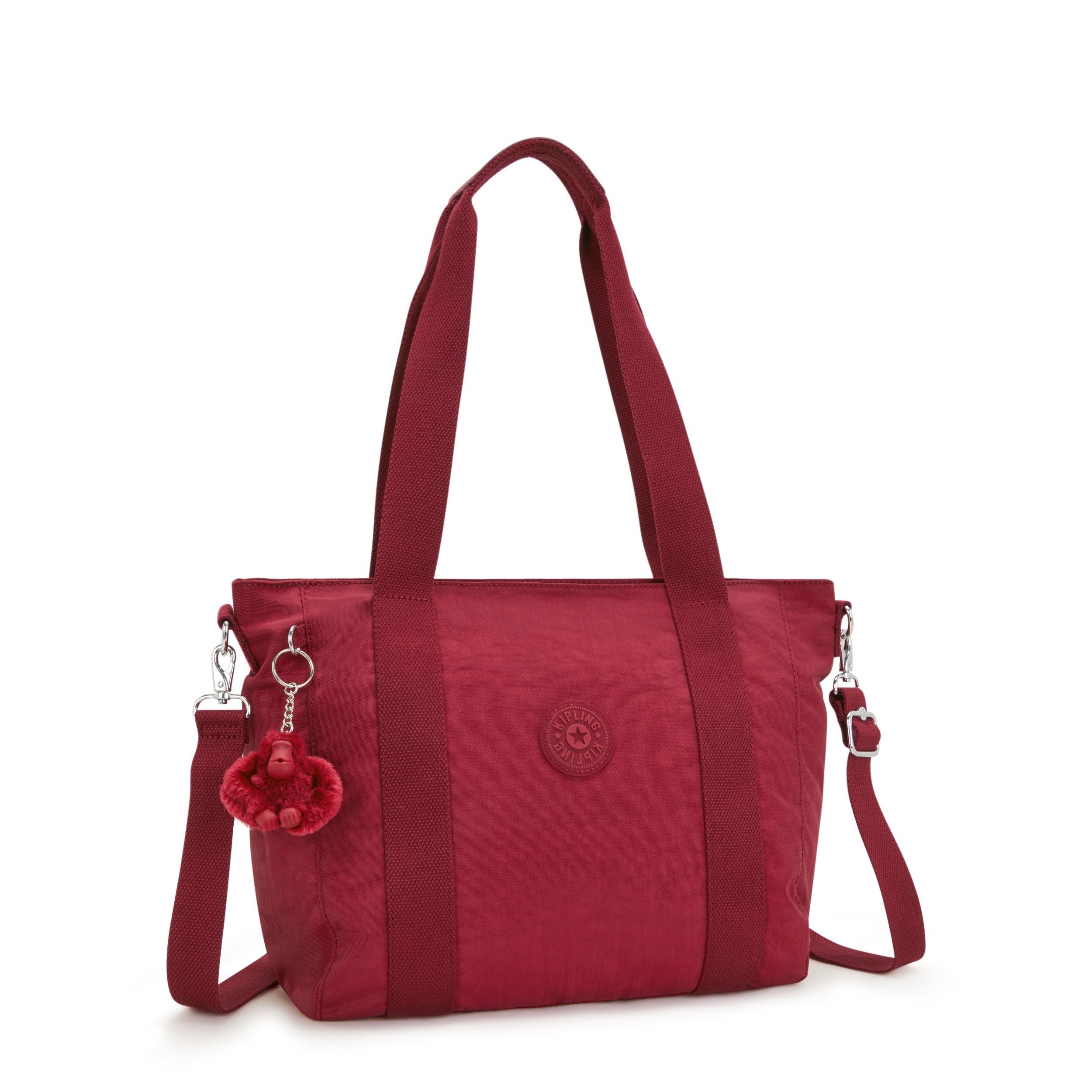 Kipling Asseni S Funky Red Small Tote I4400-4SS