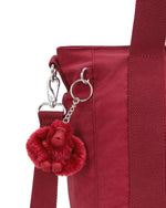 Kipling Asseni S Funky Red Tote Bag I4400-4SS