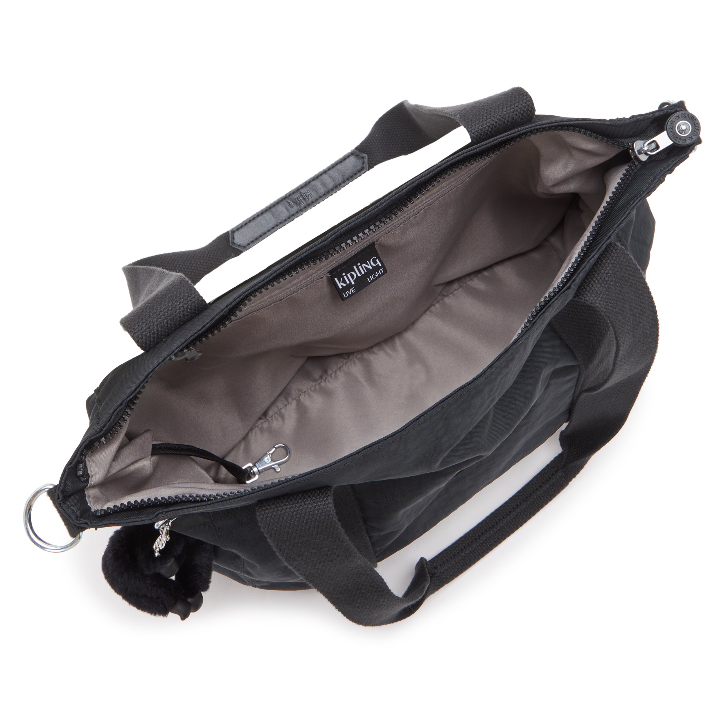 Kipling Asseni S Black Noir Small Tote Bag C2I4400-P39