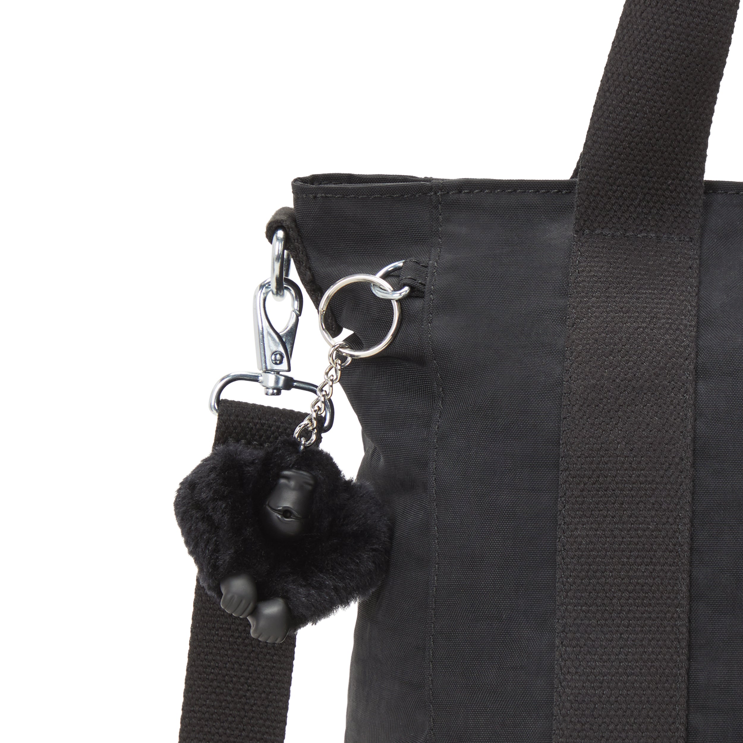 Kipling Asseni S Black Noir Small Tote Bag C2I4400-P39