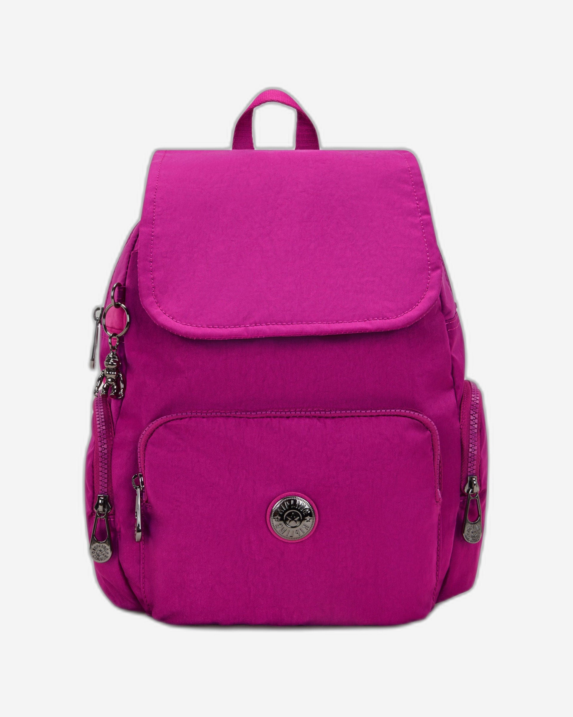 Kipling City Zip S Fuchsia Night Small Backpack I4430-7LE