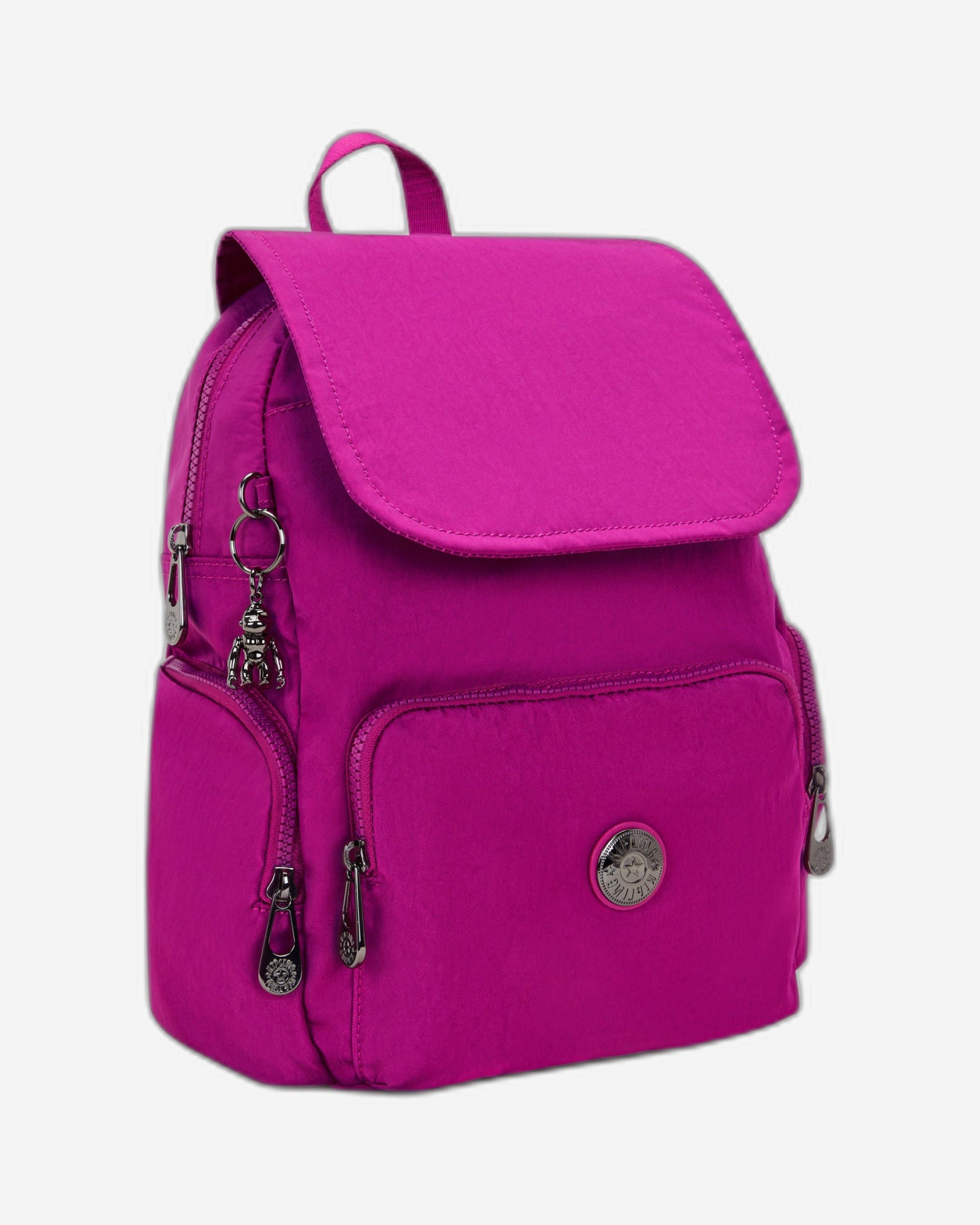 Kipling City Zip S Fuchsia Night Small Backpack I4430-7LE