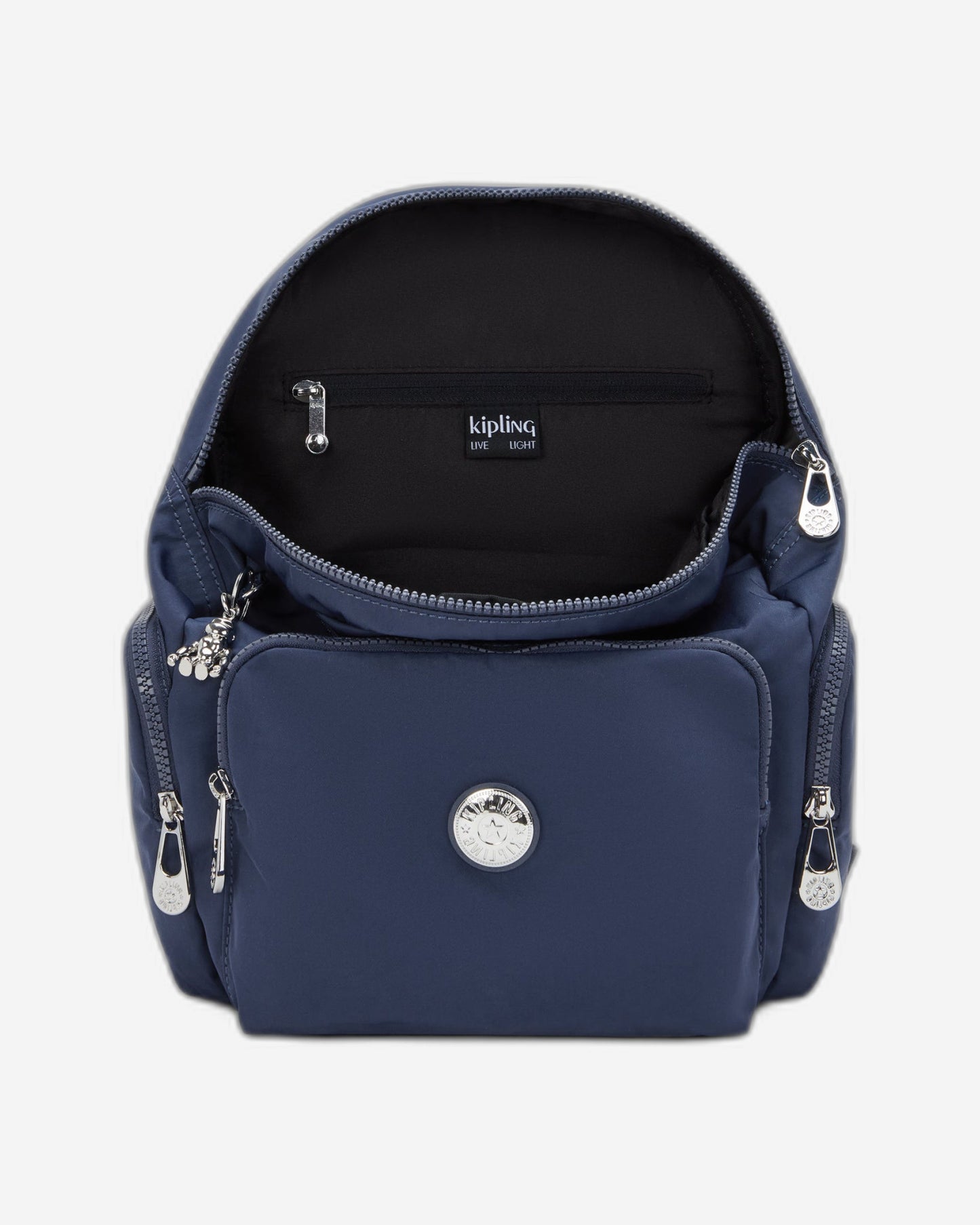 Kipling City Zip S Endless Blue Small Backpack I4430-86E