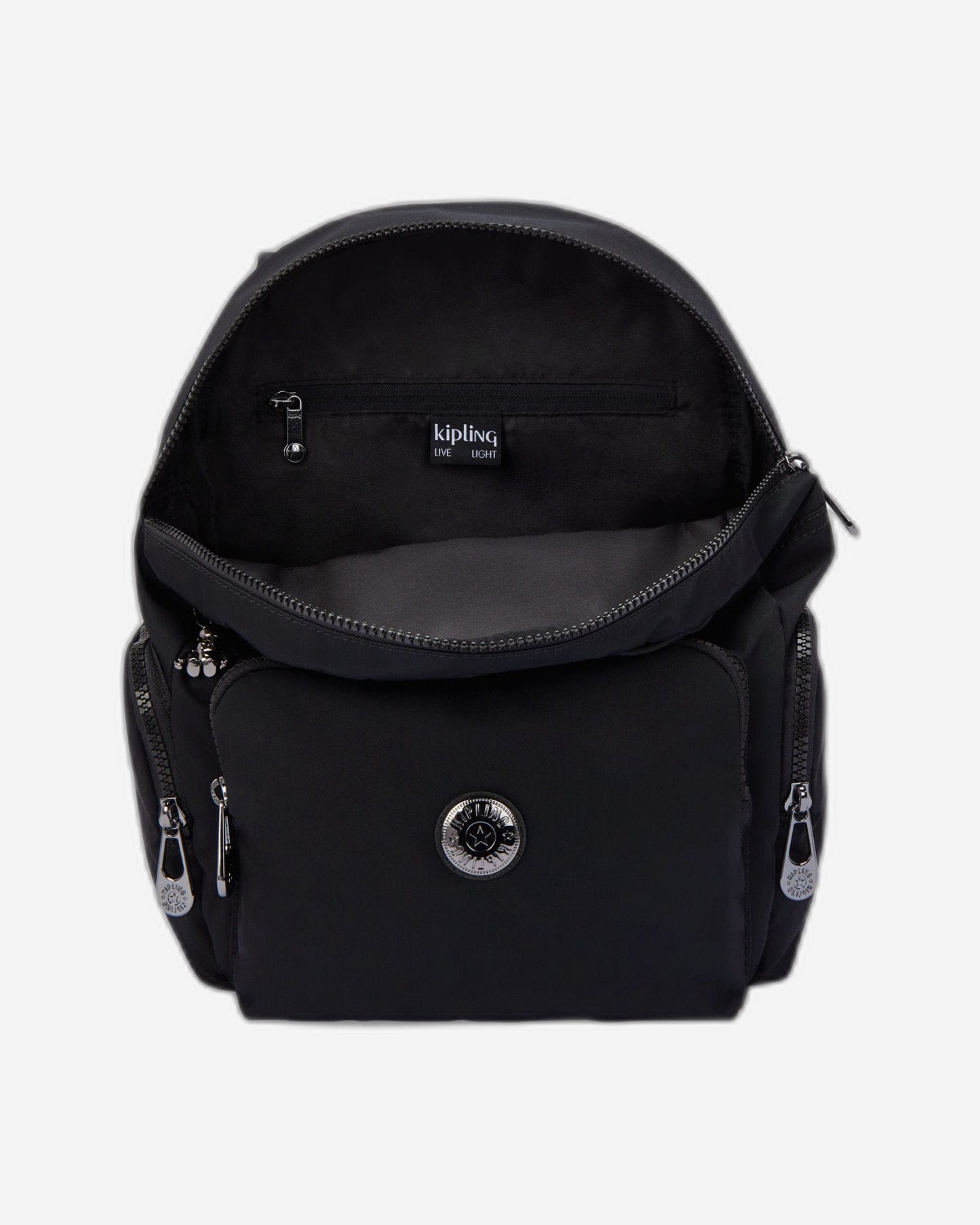 Kipling City Zip S Endless Black Small Backpack I4430-TB4