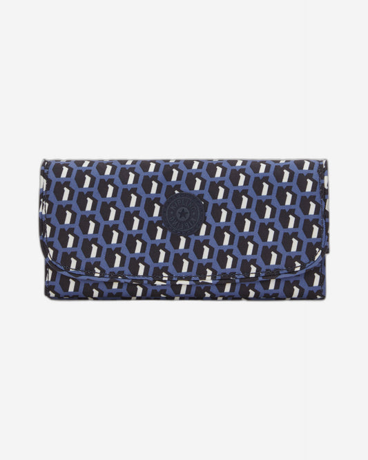 Kipling Money Land 3D K Blue Large Wallet I4437-4JS