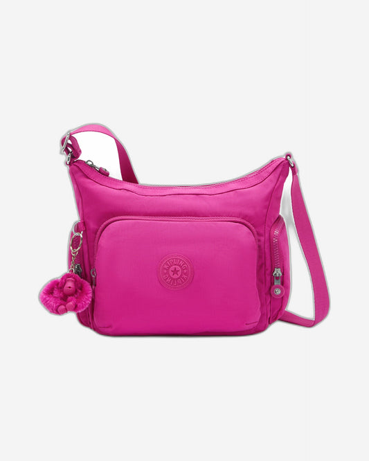 Kipling Gabb S Glowing Fuchsia Medium Crossbody I4493-3KU