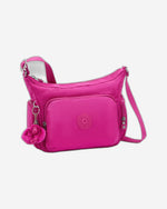 Kipling Gabb S Glowing Fuchsia Crossbody Bag I4493-3KU