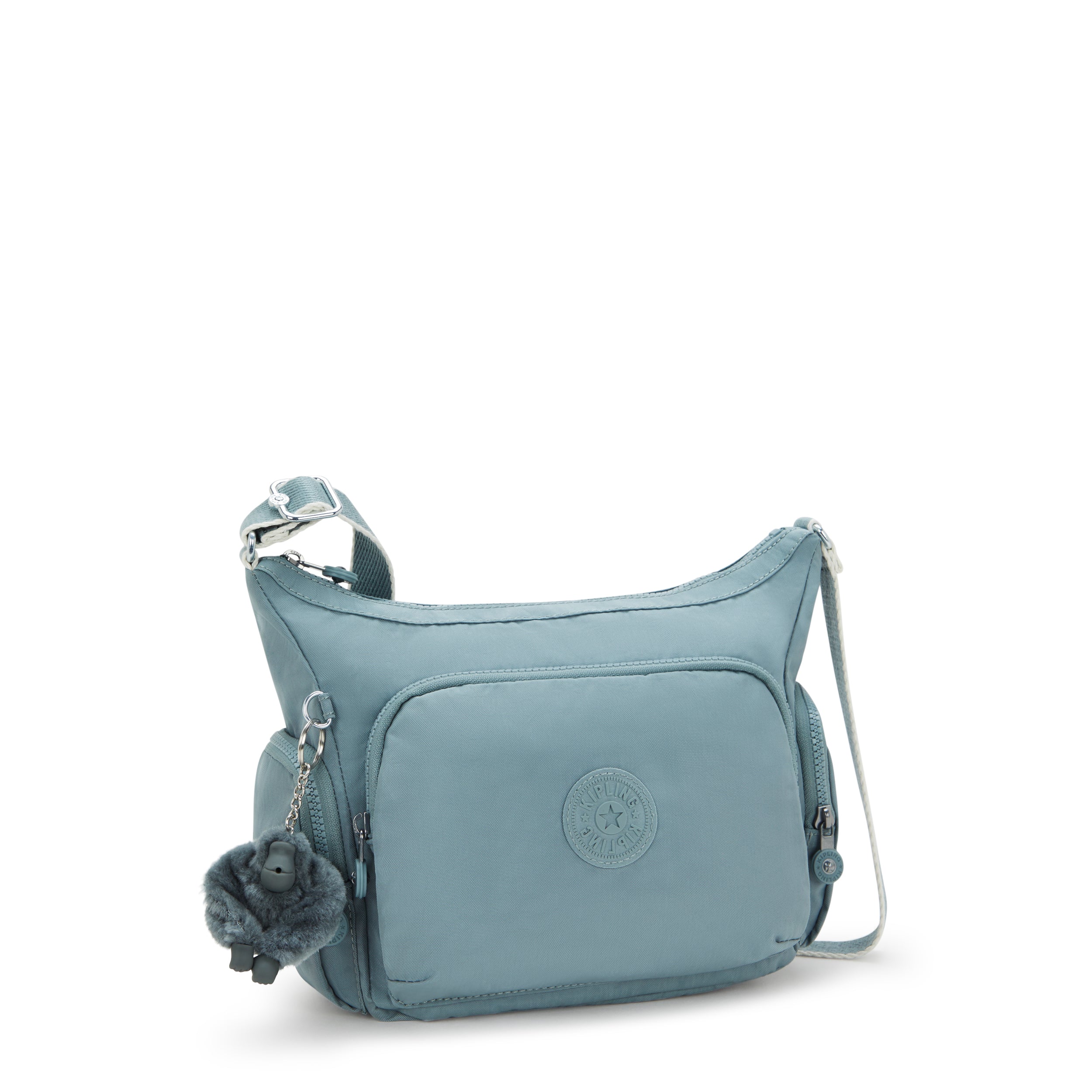 Kipling Gabb S Relaxed Grey Medium Crossbody I4493-3NL