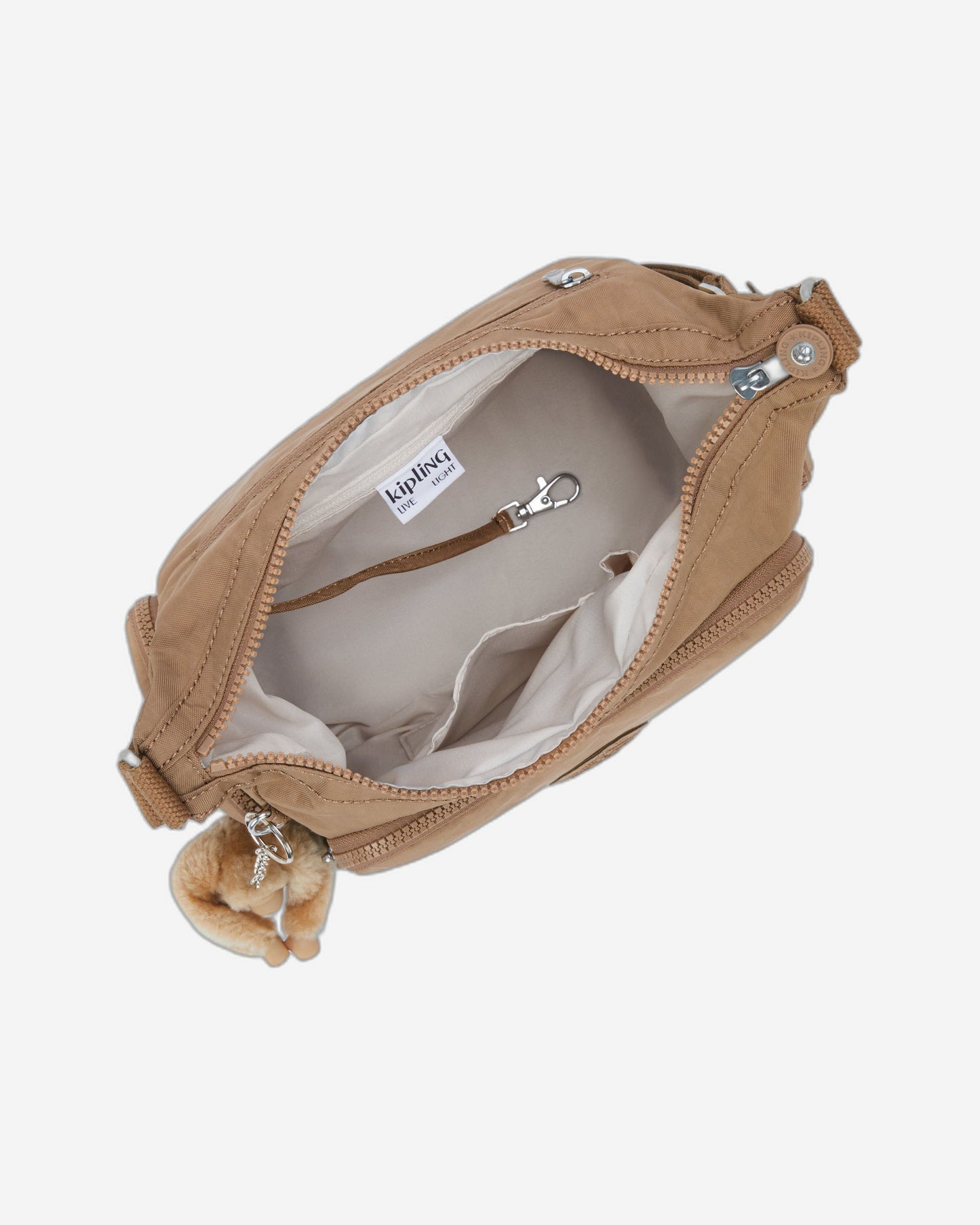 Kipling Gabb S Early Tan Medium crossbody I4493-7CN