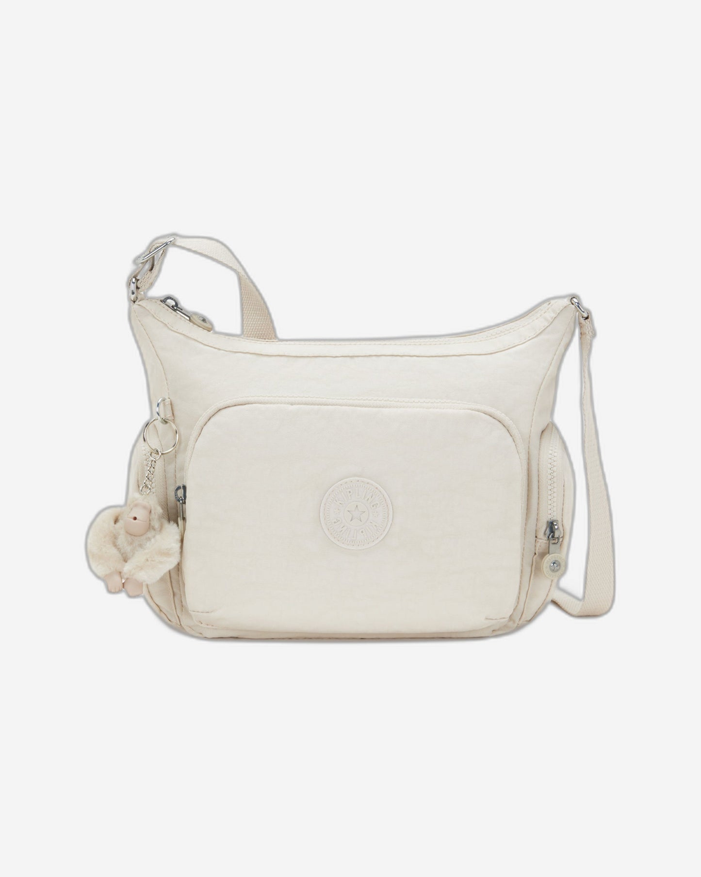 Kipling Gabb S Hideaway Beige Medium Crossbody I4493-7JR