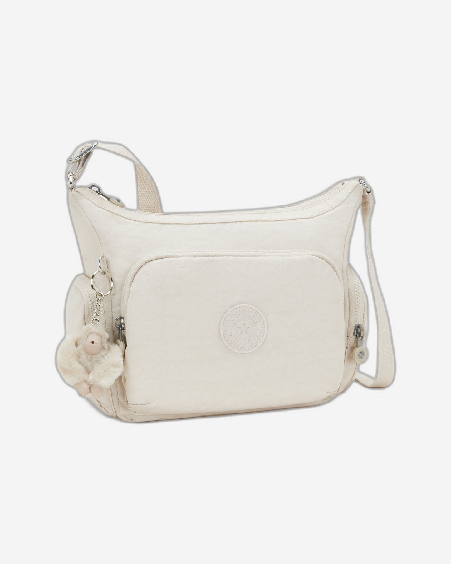 Kipling Gabb S Hideaway Beige Medium Crossbody I4493-7JR