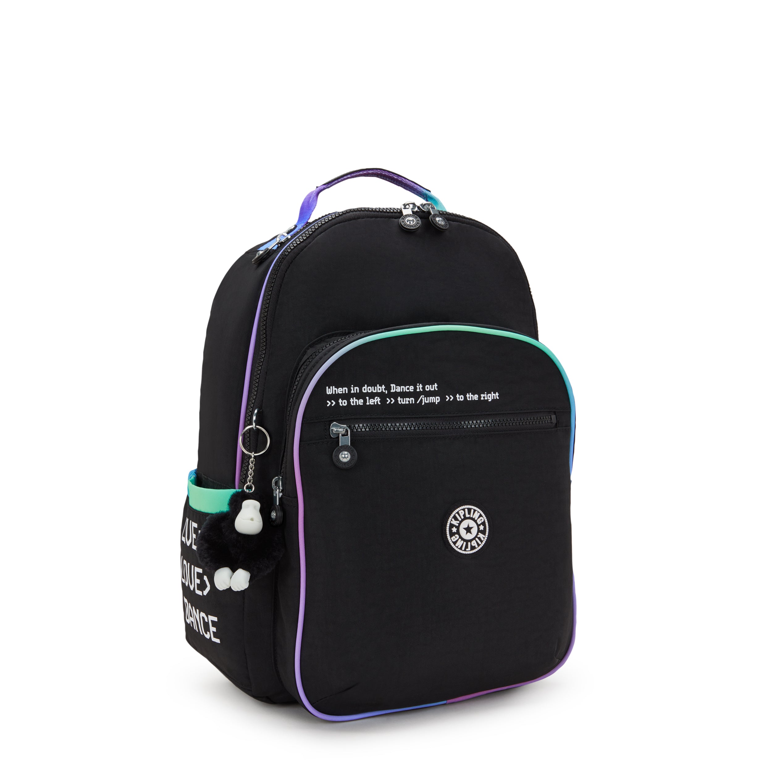 Kipling Seoul Dance Black Large backpack I4497-JU7
