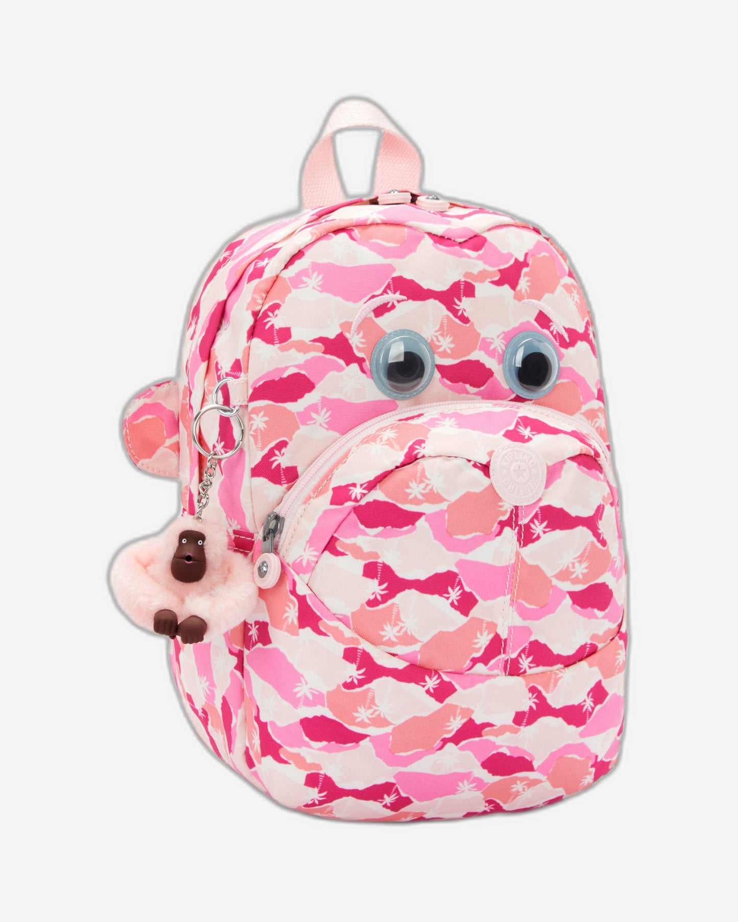 Kipling Faster Pink Palm Kids backpack I4503-1BV