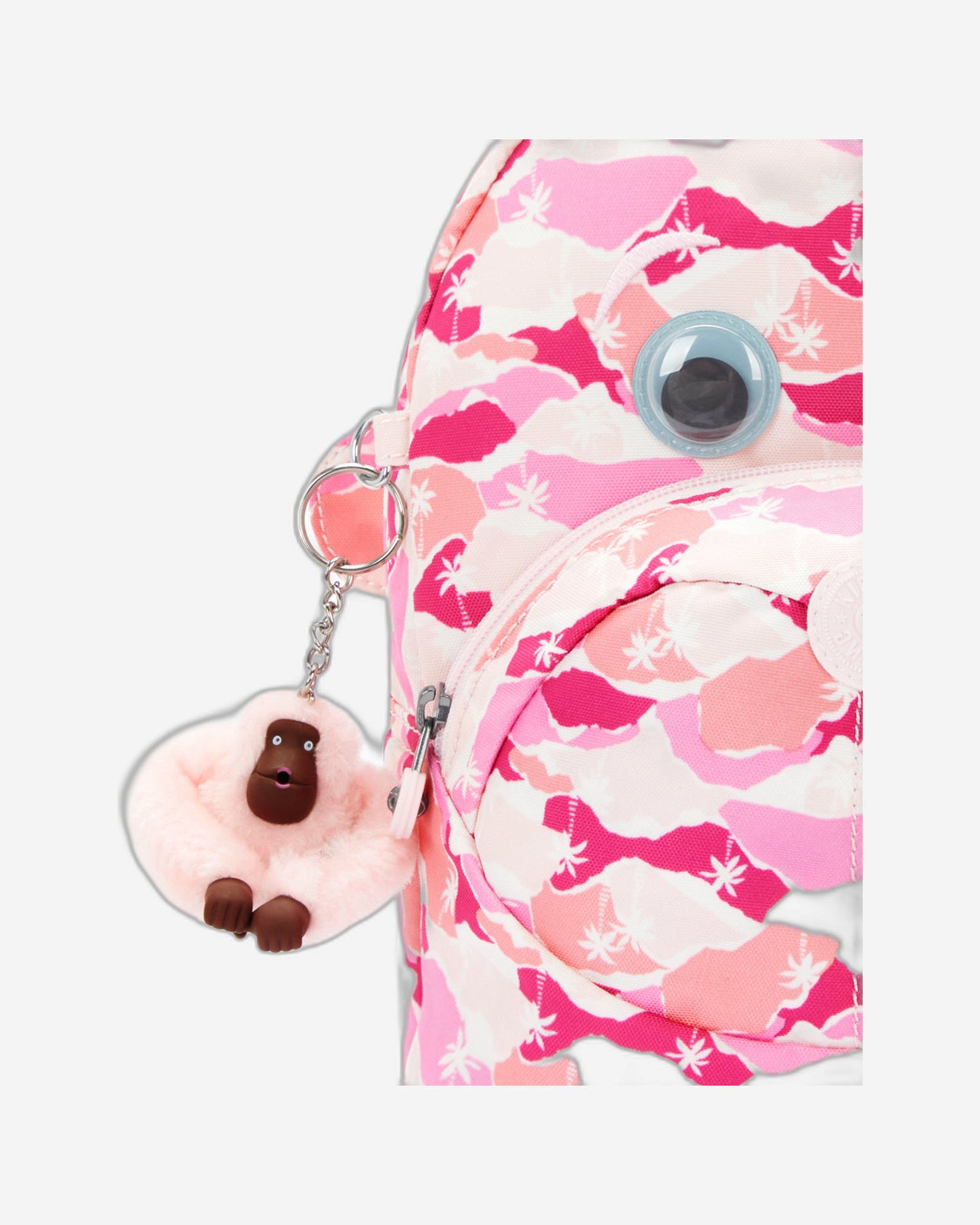 Kipling Faster Pink Palm Kids backpack I4503-1BV
