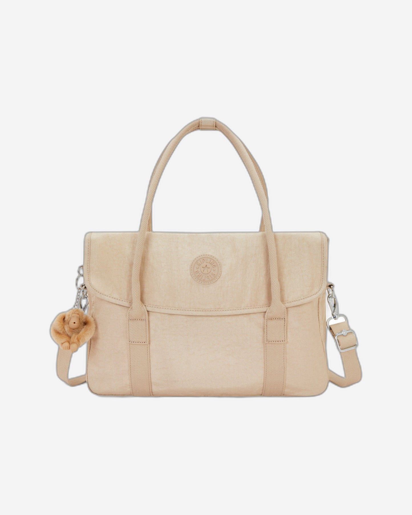Kipling Superworker S Sparkled Beige Small working bag (with removable shoulderstrap) I4555-5DV