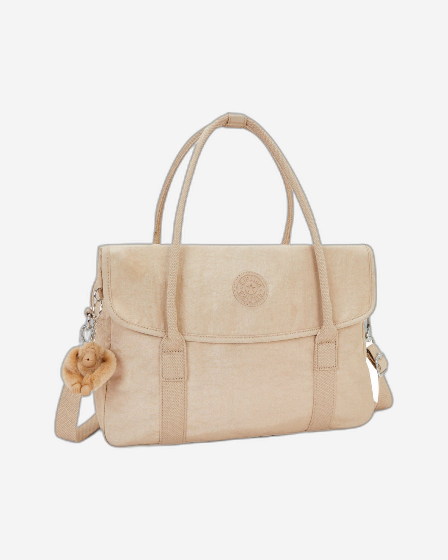 Kipling Superworker S Sparkled Beige Small working bag (with removable shoulderstrap) I4555-5DV