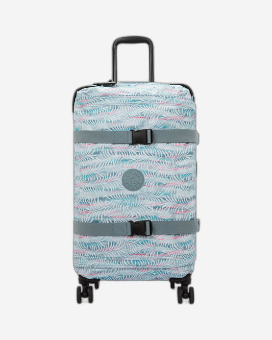 Kipling Spontaneous M Palmtree Leaves Medium Wheeled Luggage I4556-3QN
