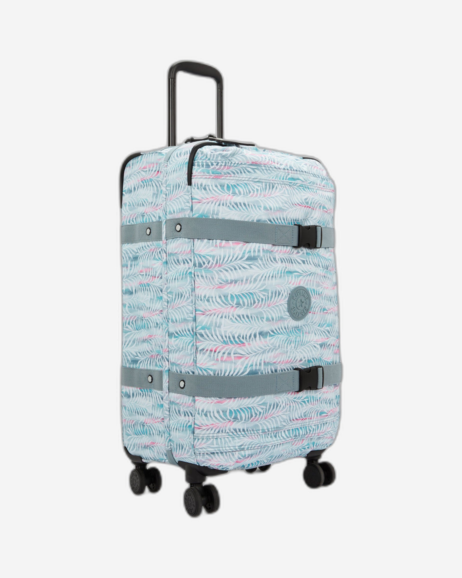 Kipling Spontaneous M Palmtree Leaves Medium Wheeled Luggage I4556-3QN