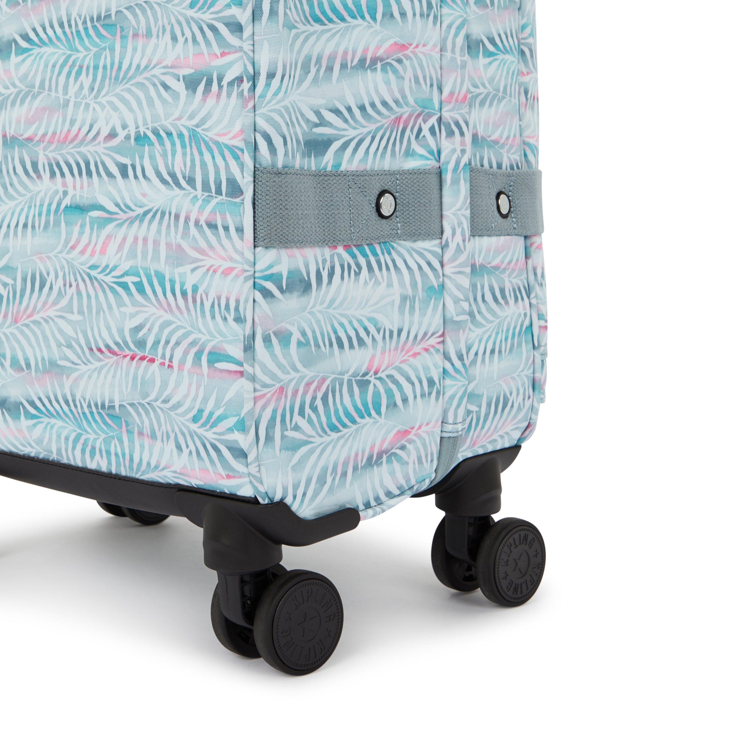 Kipling Spontaneous M Palmtree Leaves Medium Wheeled Luggage I4556-3QN